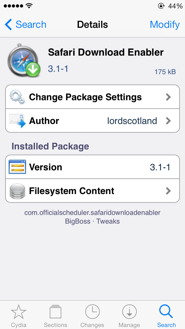 safari download enabler ios 5.1.1