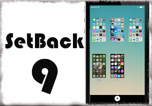Setback 9 アプリ並びや壁紙 テーマ 脱獄アプリ設定などを保存