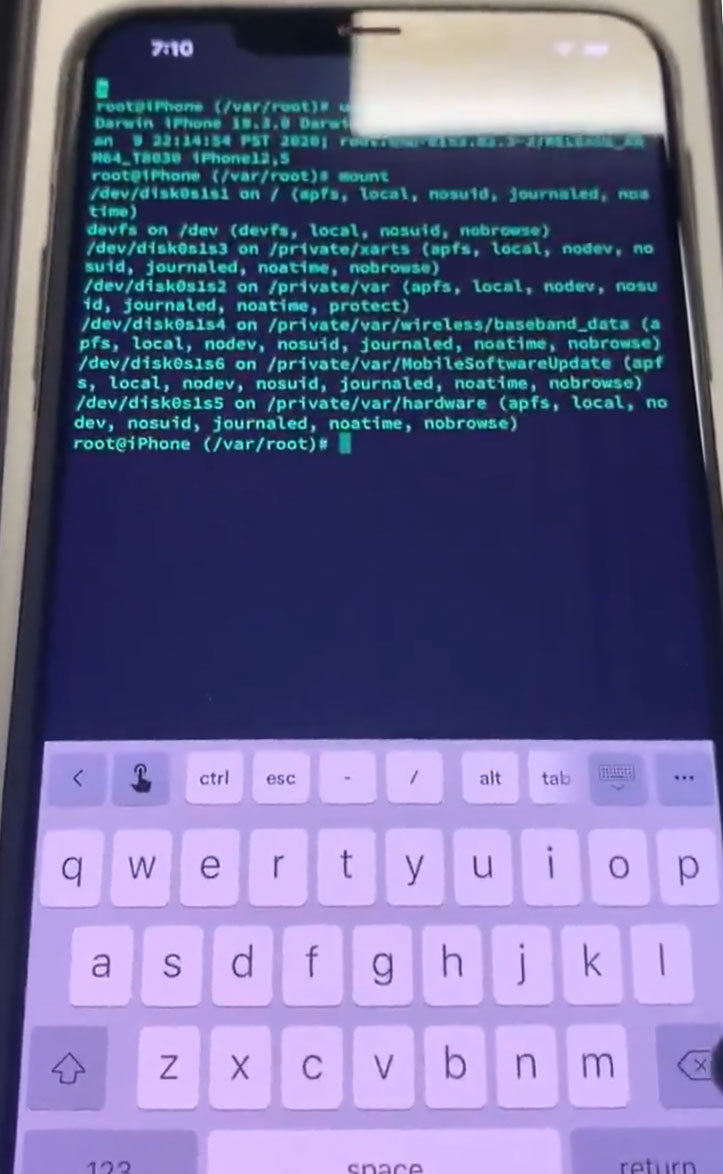 Iphone 11 Pro Maxにて脱獄に成功 Cydiaの起動も確認できるデモ動画を08tc3wbb氏が公開 Tools 4 Hack