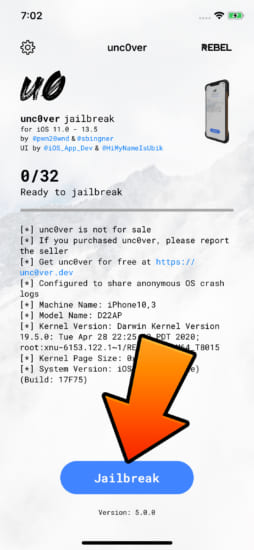 howto-ios11-ios135-jailbreak-unc0ver-v5xx-all-devices-2