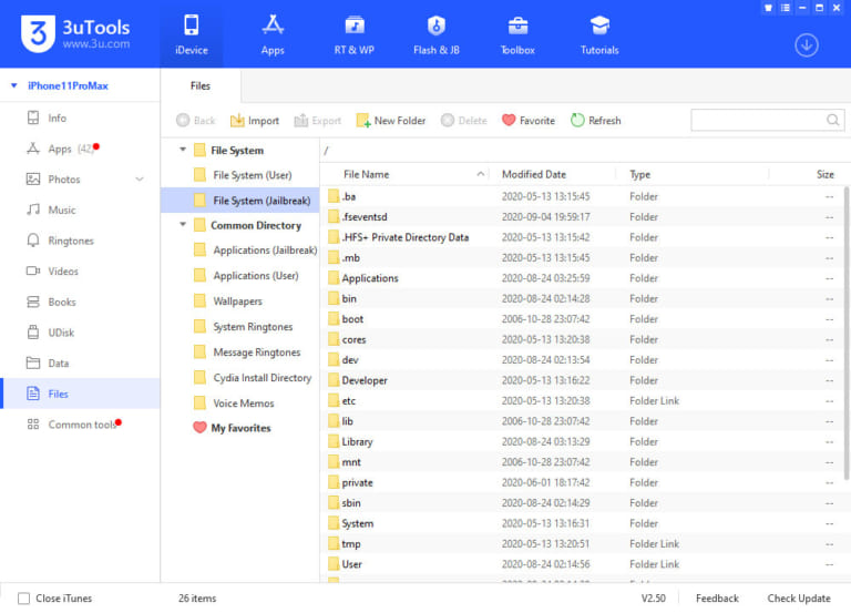 PCからUSB経由でファイルシステムも操作可能に「Apple File Conduit “2”」がアップデート [JBApp] Tools