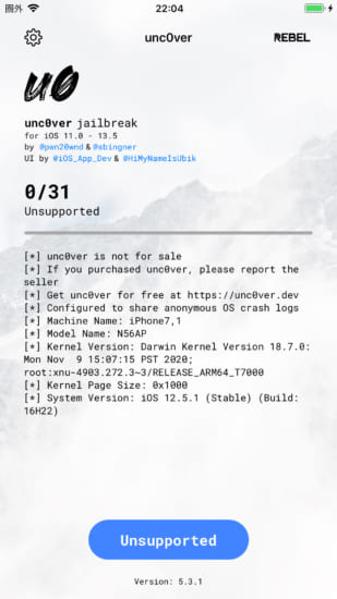 ios1251-checkra1n-chimera-jailbreak-successfully-and-unc0ver-unsupport-6