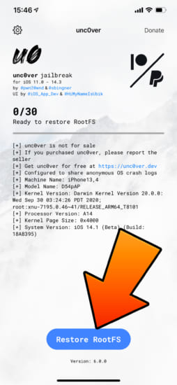 howto-unc0ver-v6-restore-rootfs-remove-jailbreak-6