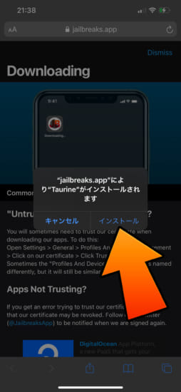 jailbreaksapp-resigned-unc0ver-taurine-odyssey-and-more-install-without-pc-sideload-20210403-7