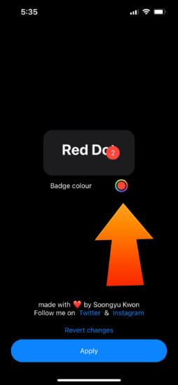 release-reddot-for-trollstore-change-badge-color-without-jailbreak-5