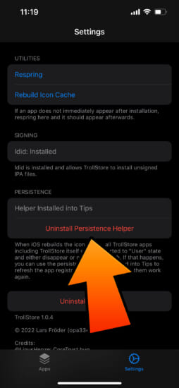 update-trollstore-v104-sideload-install-ipa-without-appleid-5