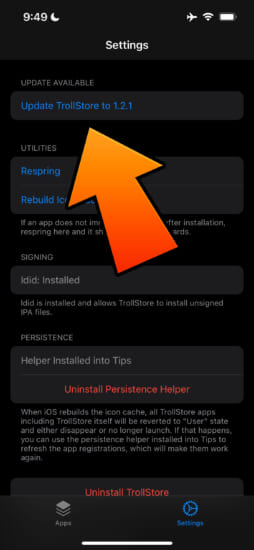 update-trollstore-v121-sideload-without-pc-and-appleid-some-improvement-3