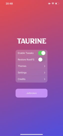 update-taurine-permanent-170-3-for-all-device-and-all-ios14-jailbreak-3