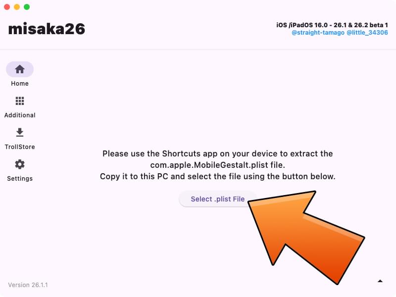 release-misaka26-customization-tool-for-ios16-ios261-and-262b1-13 release-misaka26-customization-tool-for-ios16-ios261-and-262b1-13